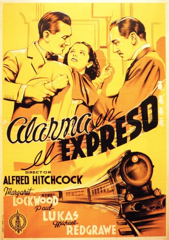 Cartel de Alarma en el expreso
