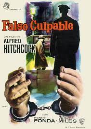 Cartel de Falso culpable